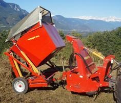 Seppi Mulchers with Chute for Biomass Collection