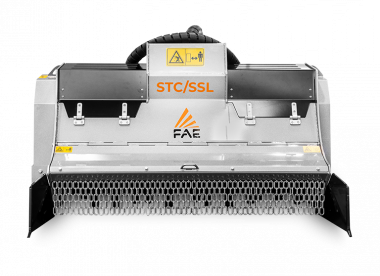 FAE STC/SSL stone crusher for skid steers